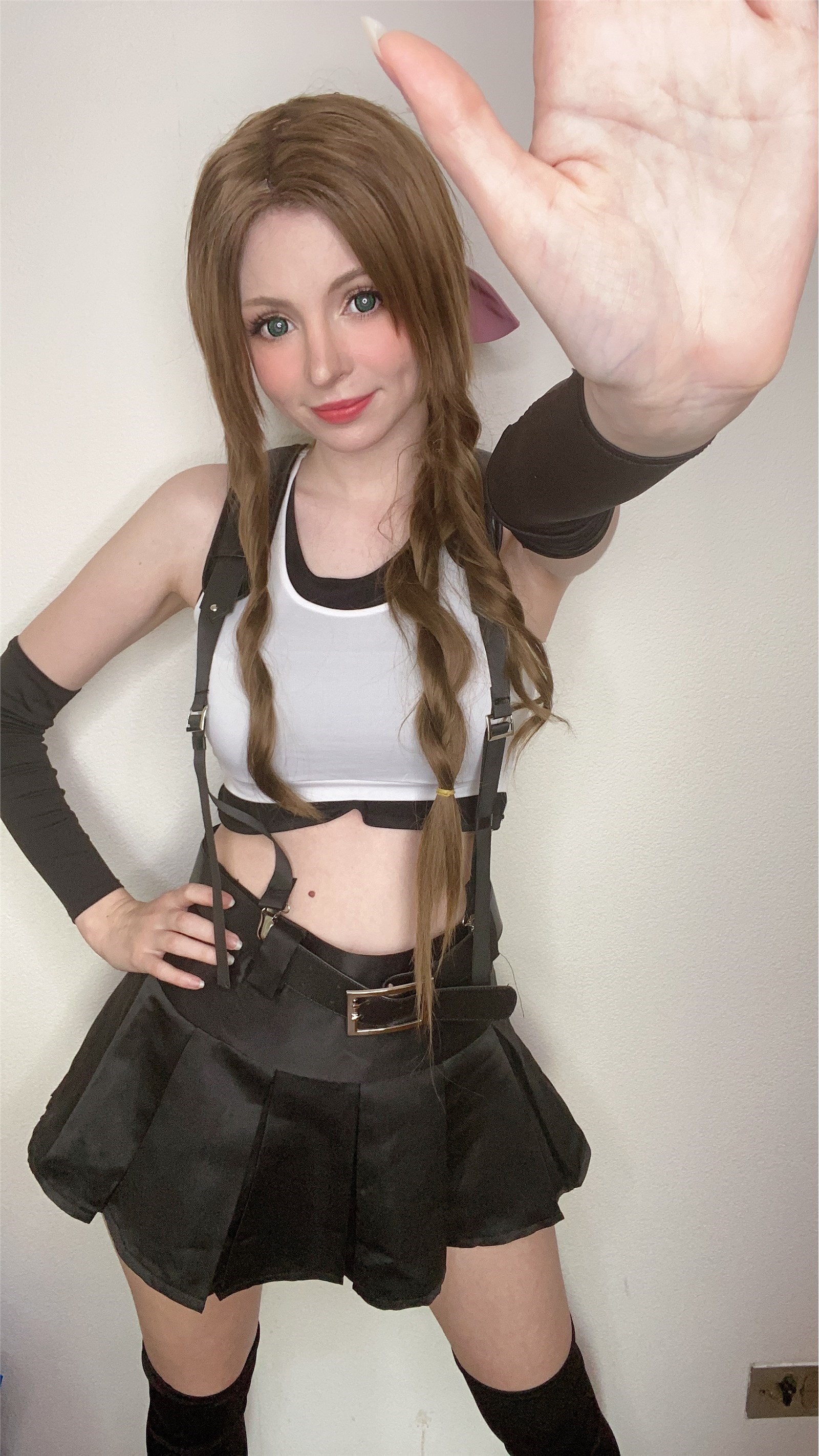 cos Peach milky - Aerith Tifa Swap(53)